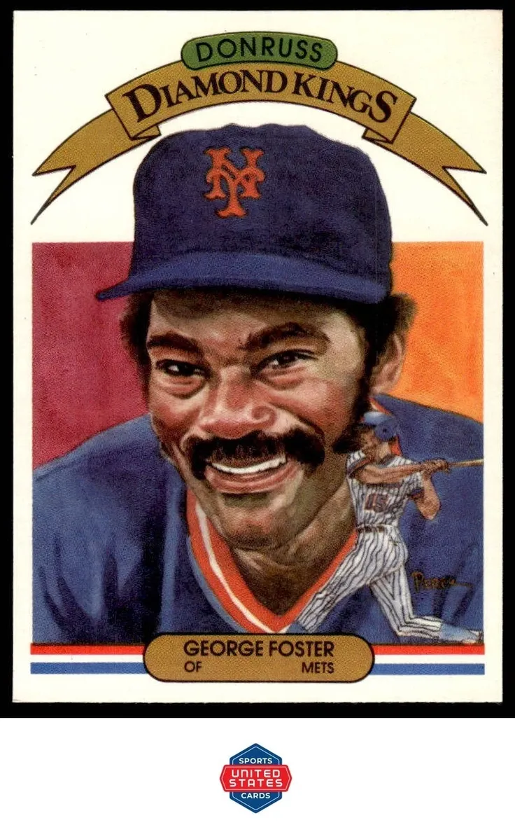 1983 Donruss Baseball George Foster #6