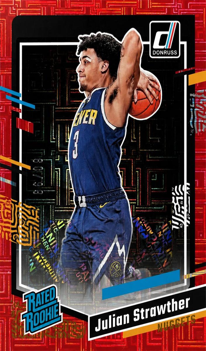 2023 Panini Donruss Basketball Choice Red Julian Strawther #293