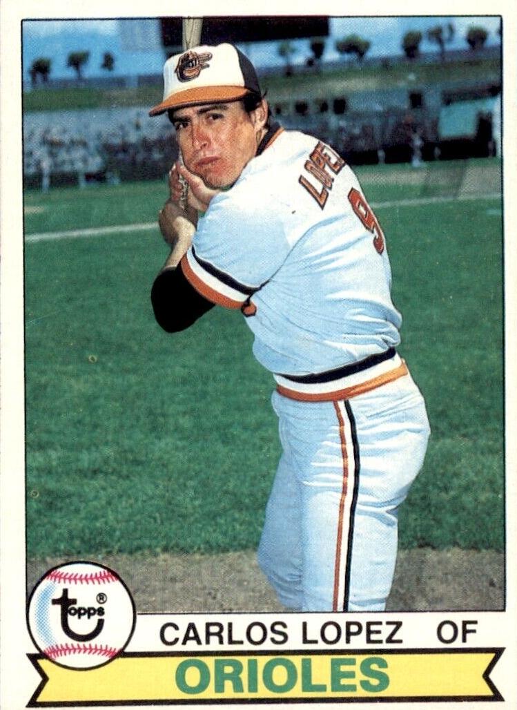 1979 Topps Baseball Carlos Lopez #568 PSA 9