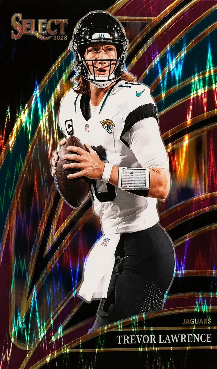 2025 Panini Select Football Purple Shock Trevor Lawrence #229