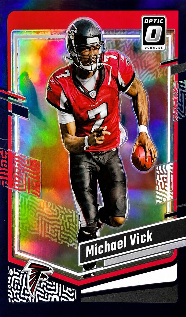 2023 Donruss Optic Football Purple Michael Vick #12