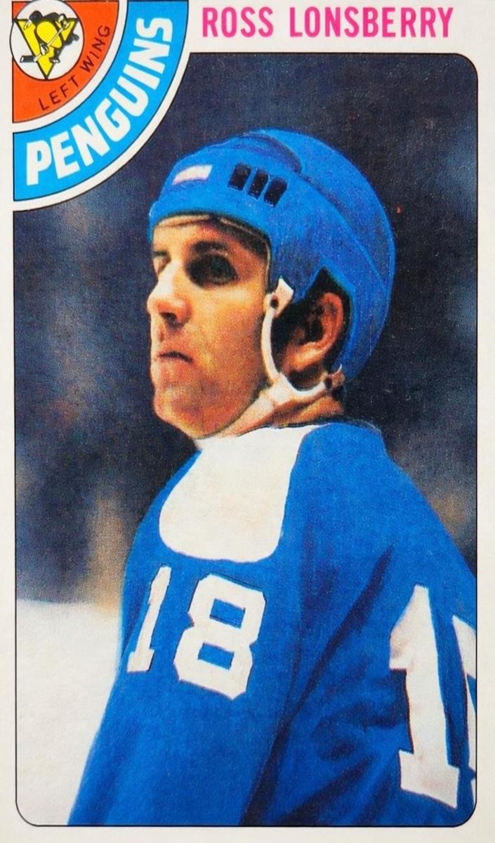 1978 Topps Hockey Ross Lonsberry #186
