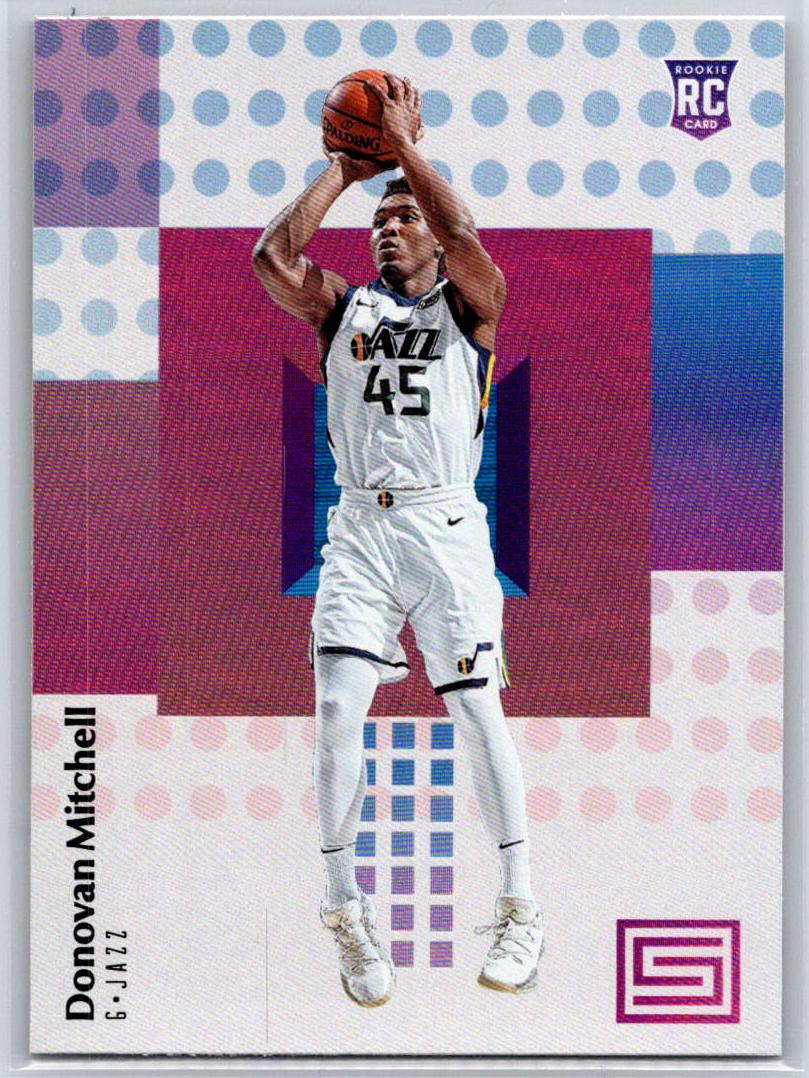 2017 Panini Status Basketball Donovan Mitchell #122 PSA 9