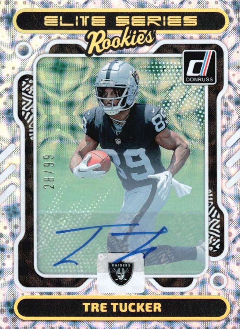 2023 Panini Donruss Football Tre Tucker #30