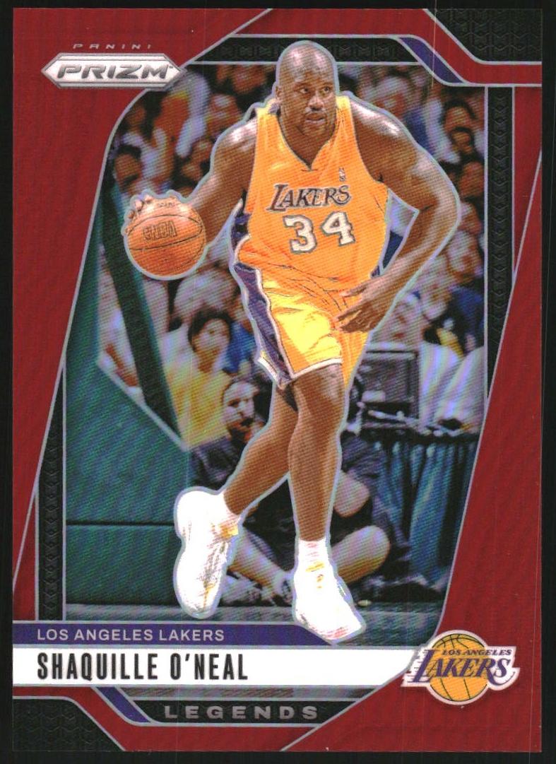 2024 Panini Prizm Basketball Red Shaquille O'Neal #290