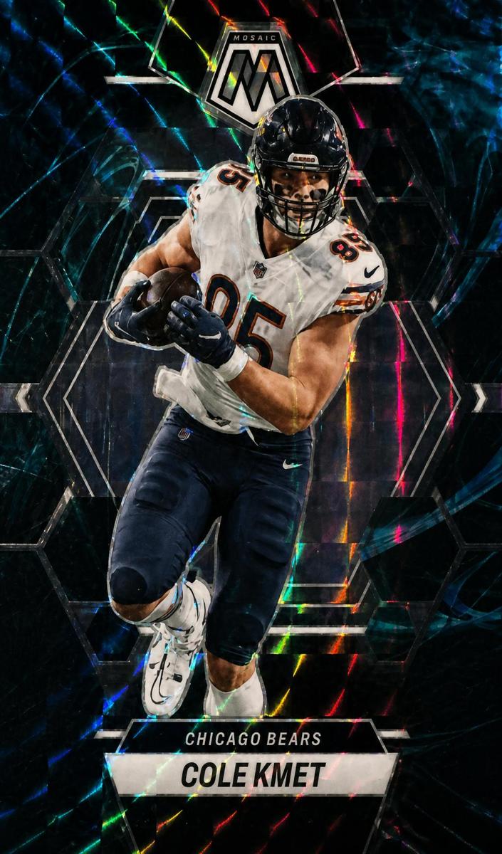 2023 Panini Mosaic Football Genesis Cole Kmet #35