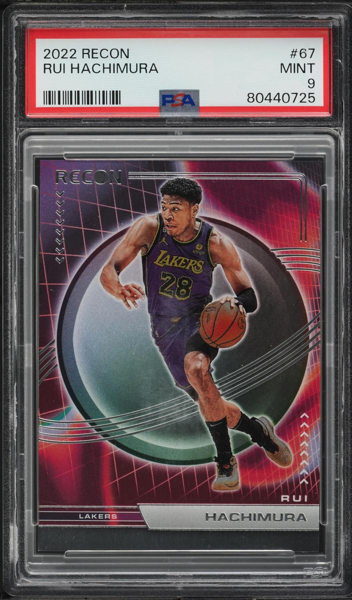 2022 Panini Recon Basketball Rui Hachimura #67 PSA 9