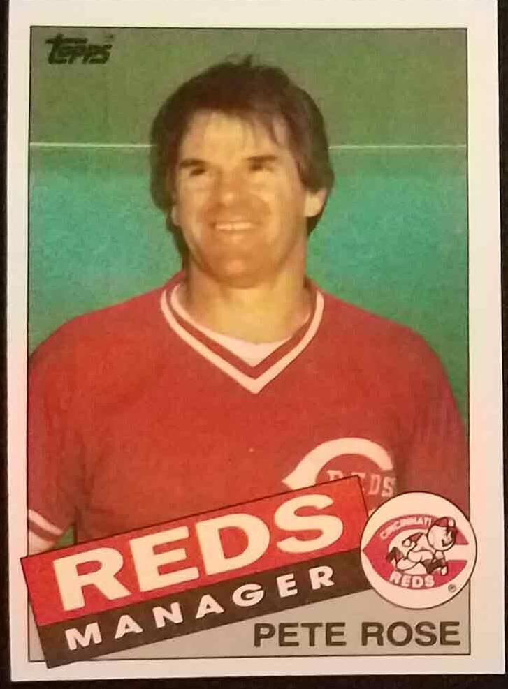 1985 Topps Baseball Pete Rose #600 PSA 10