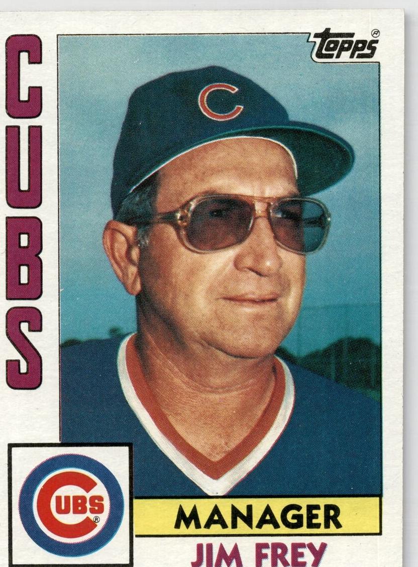 1984 Topps Baseball Jim Frey #51 PSA 10