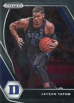 2021 Panini Prizm Draft Picks Basketball Jayson Tatum #61 PSA 10