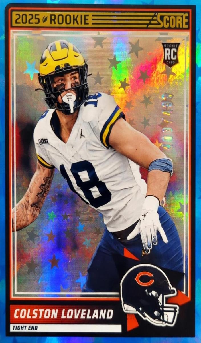 2025 Panini Score Football Stars Colston Loveland #31