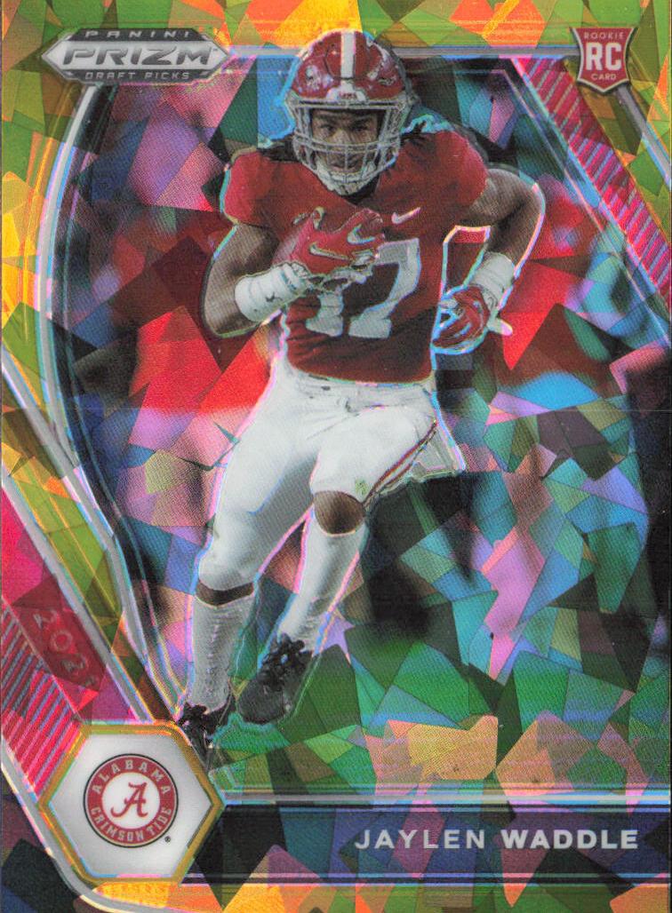 2021 Panini Prizm Draft Picks Football Jaylen Waddle #103 PSA 10