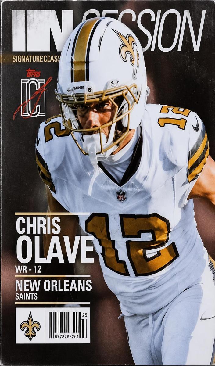 2025 Topps Signature Class Football Chris Olave #IS-19