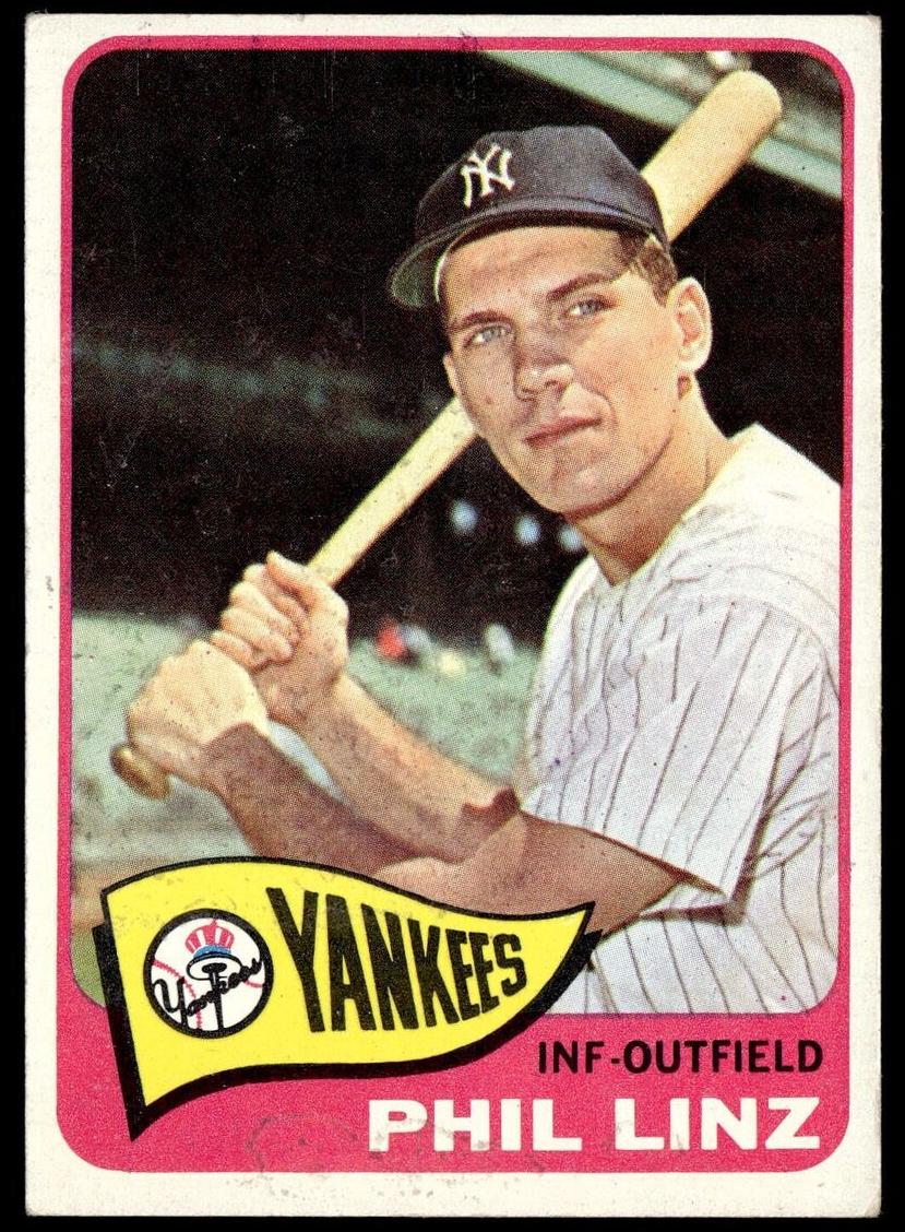 1965 Topps Baseball Phil Linz #369