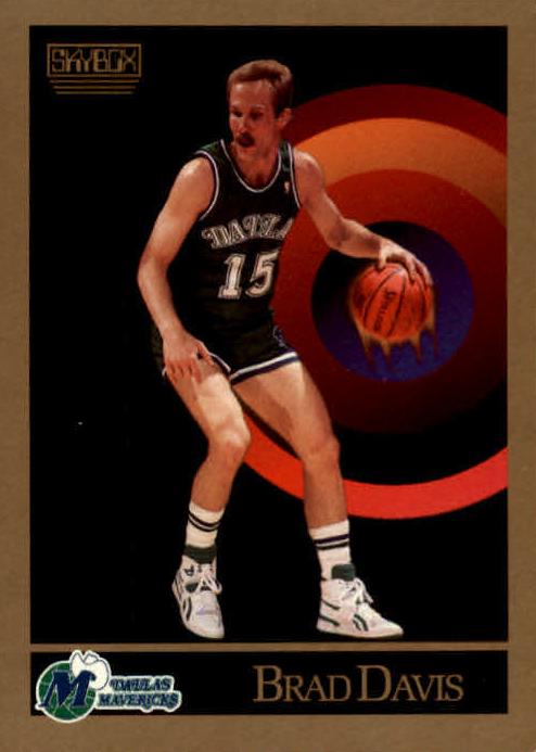 1990 Skybox Basketball Brad Davis #62