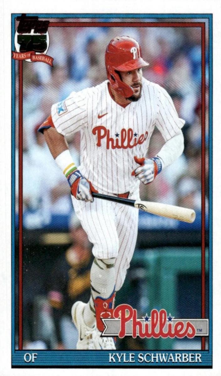 2026 Topps Baseball Kyle Schwarber #T91-5