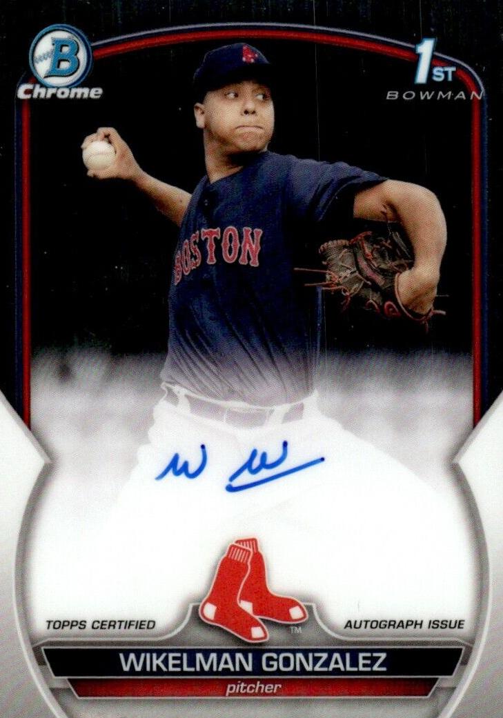 2023 Bowman Chrome Prospects Baseball Wikelman Gonzalez #CPA-WG SGC 10