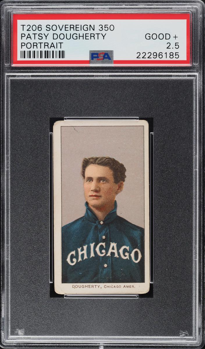 1909-11 T206 Baseball Portrait Patsy Dougherty #NNO PSA 4.5