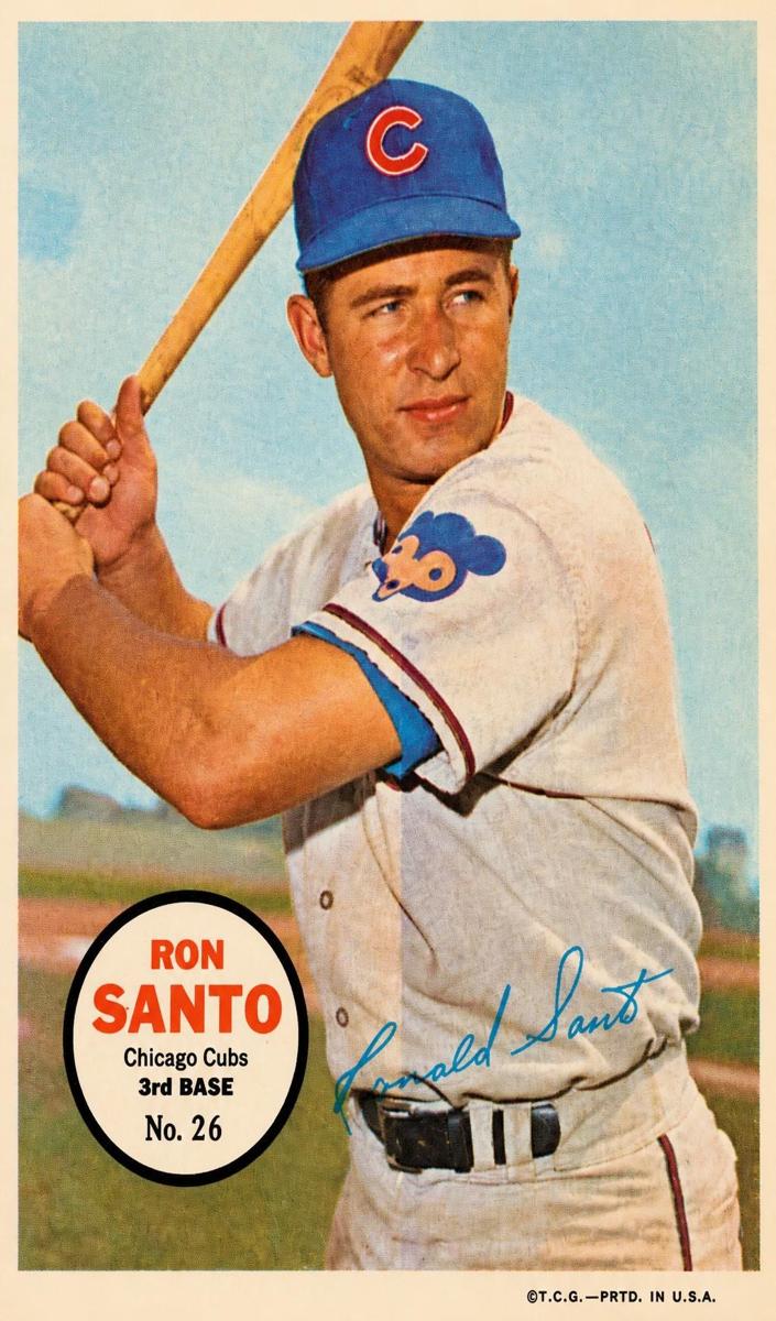 1967 Topps Pin-Ups Baseball Ron Santo #26