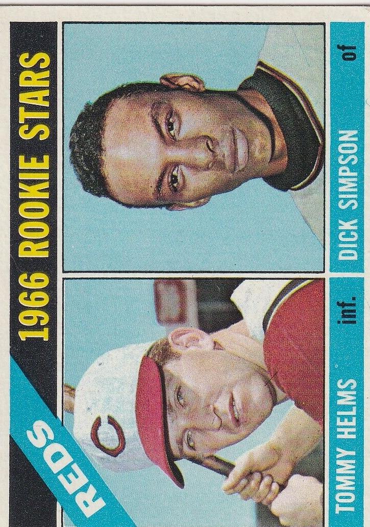 1966 Topps Baseball Reds Rookies #311