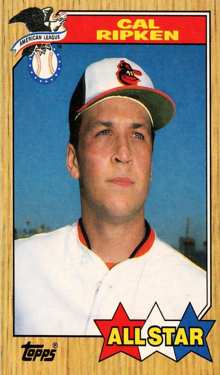 1987 Topps Baseball Cal Ripken Jr. #609