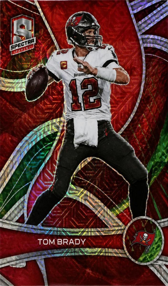 2022 Panini Spectra Football Meta Tom Brady #91