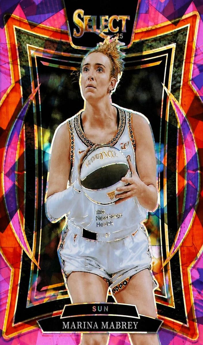 2025 Panini Select WNBA Basketball Pink Ice Marina Mabrey #71