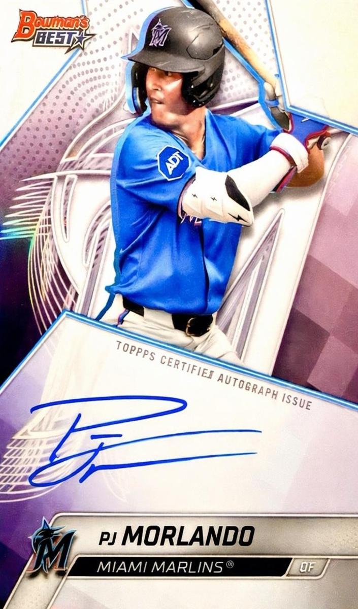 2025 Bowman's Best Baseball Refractor PJ Morlando #B25-PM