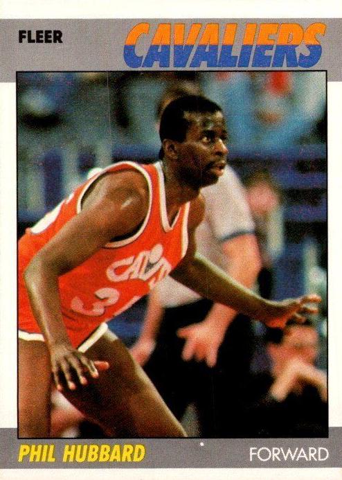 1987 Fleer Basketball Phil Hubbard #53 PSA 10
