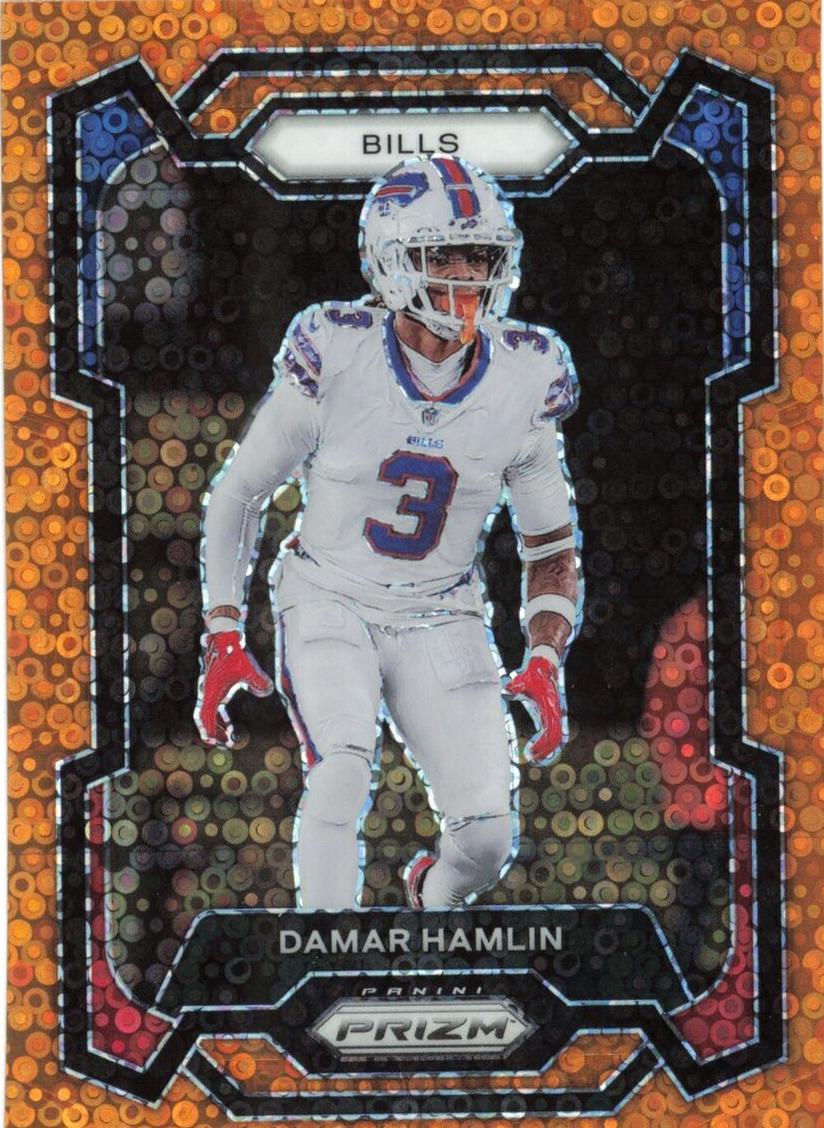 2023 Panini Prizm Football Disco Damar Hamlin #27