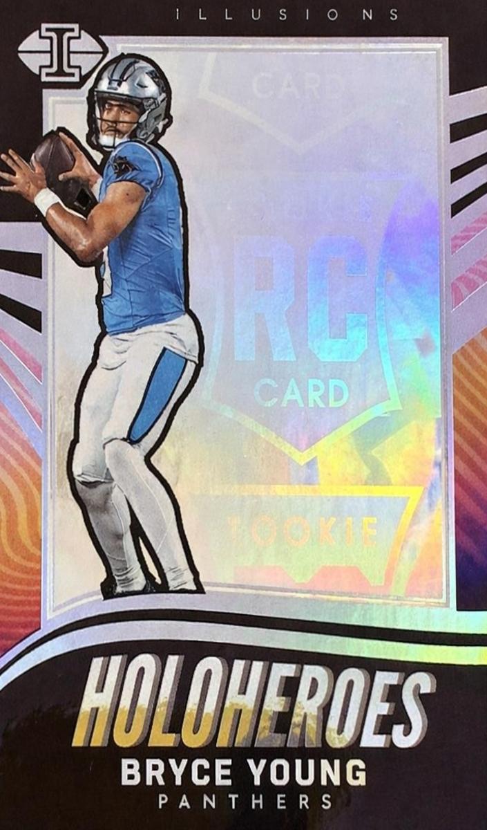 2023 Panini Illusions Football Bryce Young #7 PSA 7
