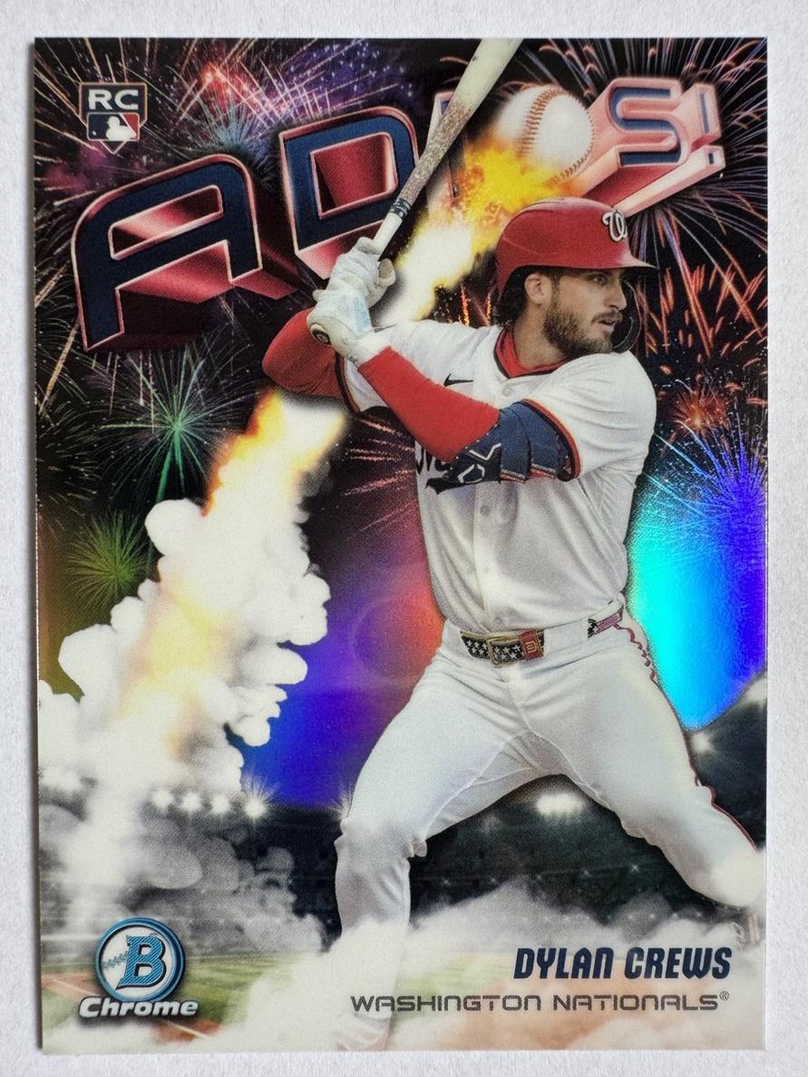 2025 Bowman Chrome Baseball Dylan Crews #AD-5
