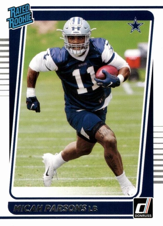 2021 Panini Donruss Football Micah Parsons #331 PSA 9
