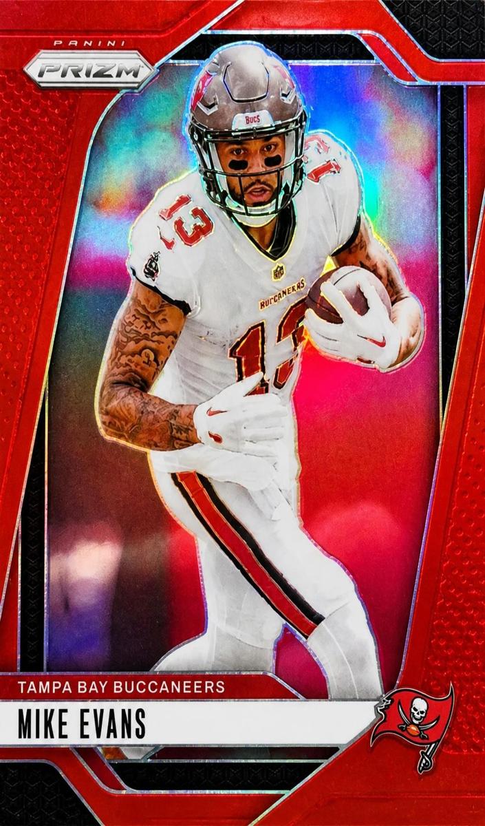 2024 Panini Prizm Football Red Mike Evans #270 PSA 8.5