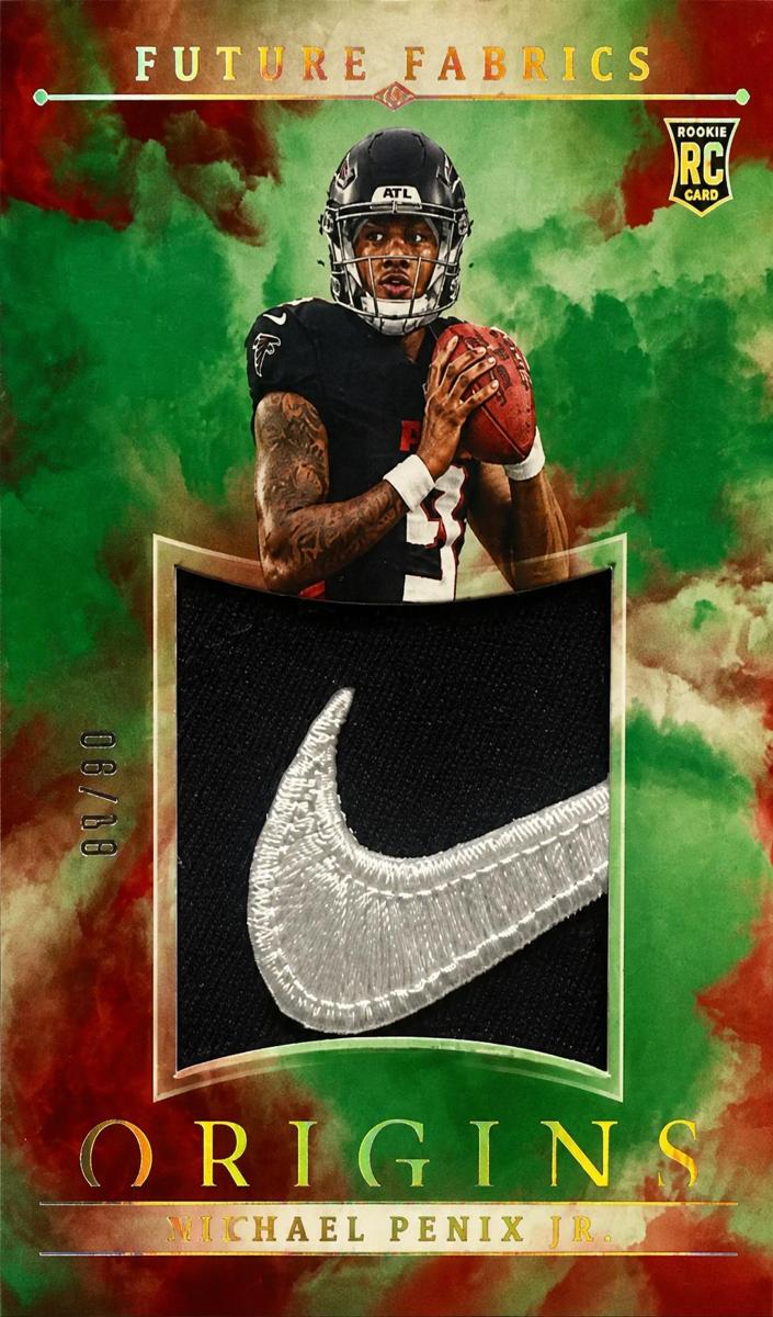 2024 Panini Origins Football Green Michael Penix Jr. #FF-MPE