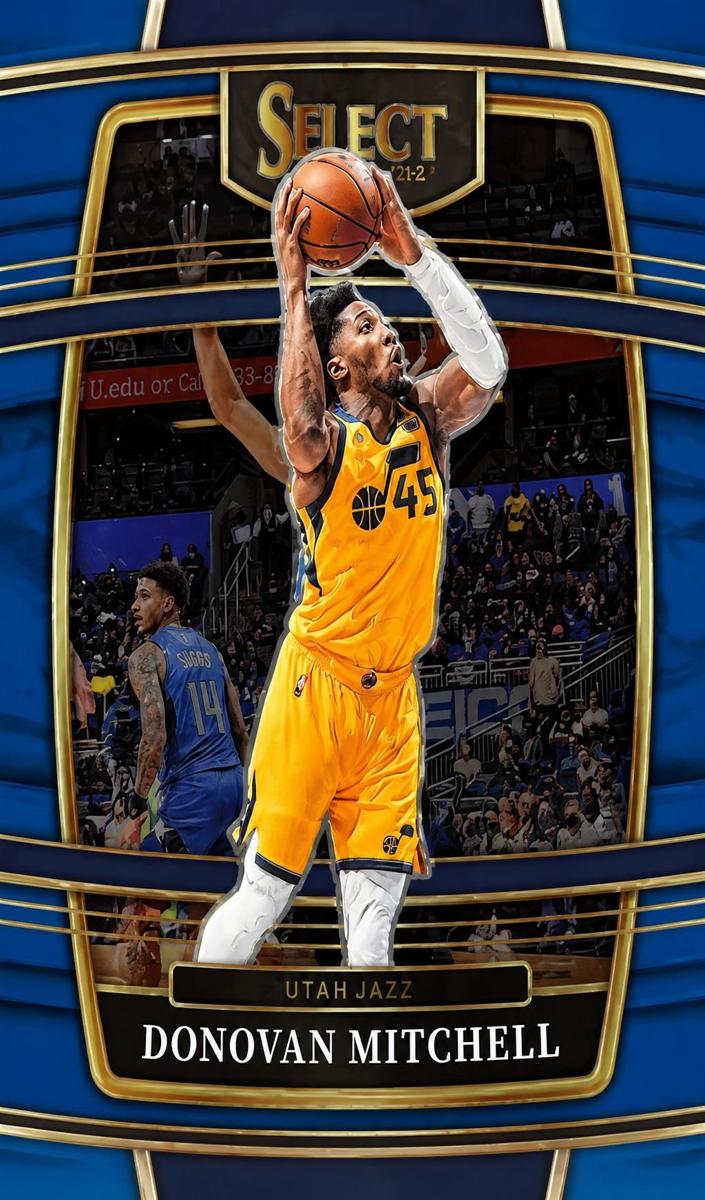 2021 Panini Select Basketball Donovan Mitchell #83