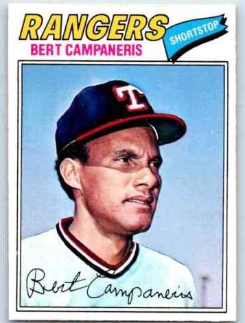 1977 O-Pee-Chee Baseball Bert Campaneris #74
