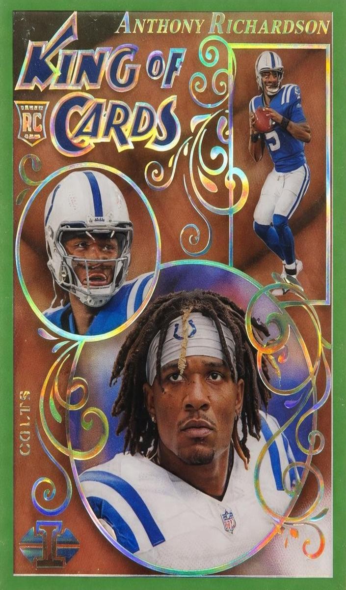 2023 Panini Illusions Football Green Anthony Richardson #14