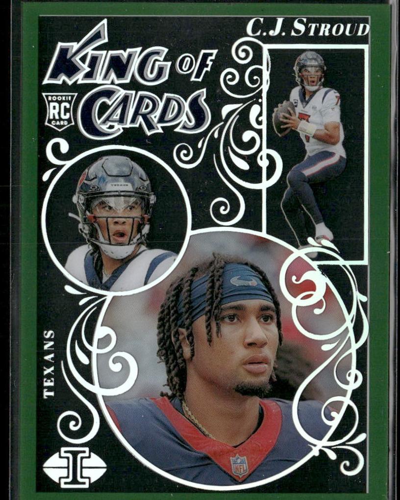 2023 Panini Illusions Football Emerald C.J. Stroud #17
