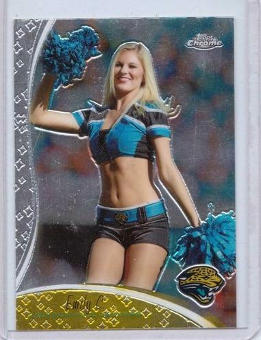 2009 Topps Football Emily C. #C4
