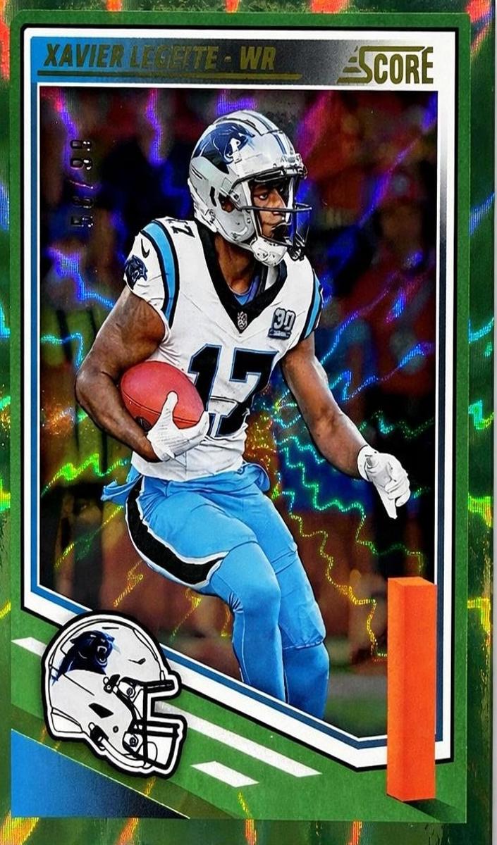2025 Panini Score Football Green Xavier Legette #217