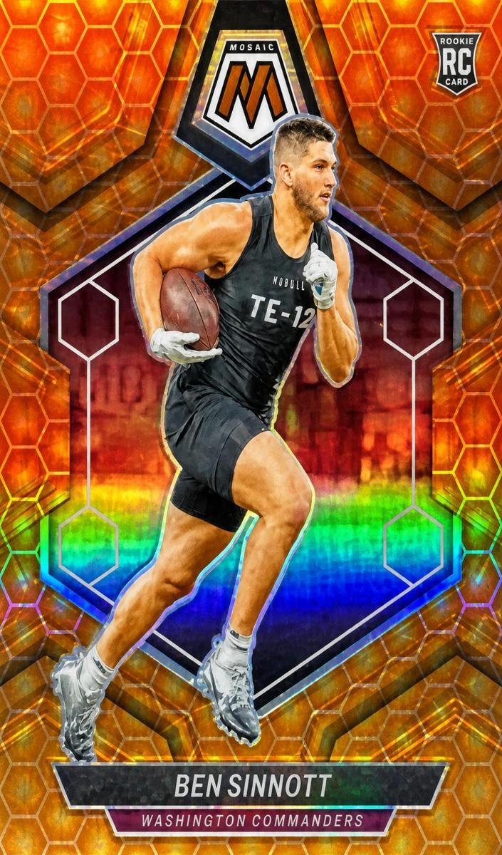 2024 Panini Mosaic Football Honeycomb Ben Sinnott #351