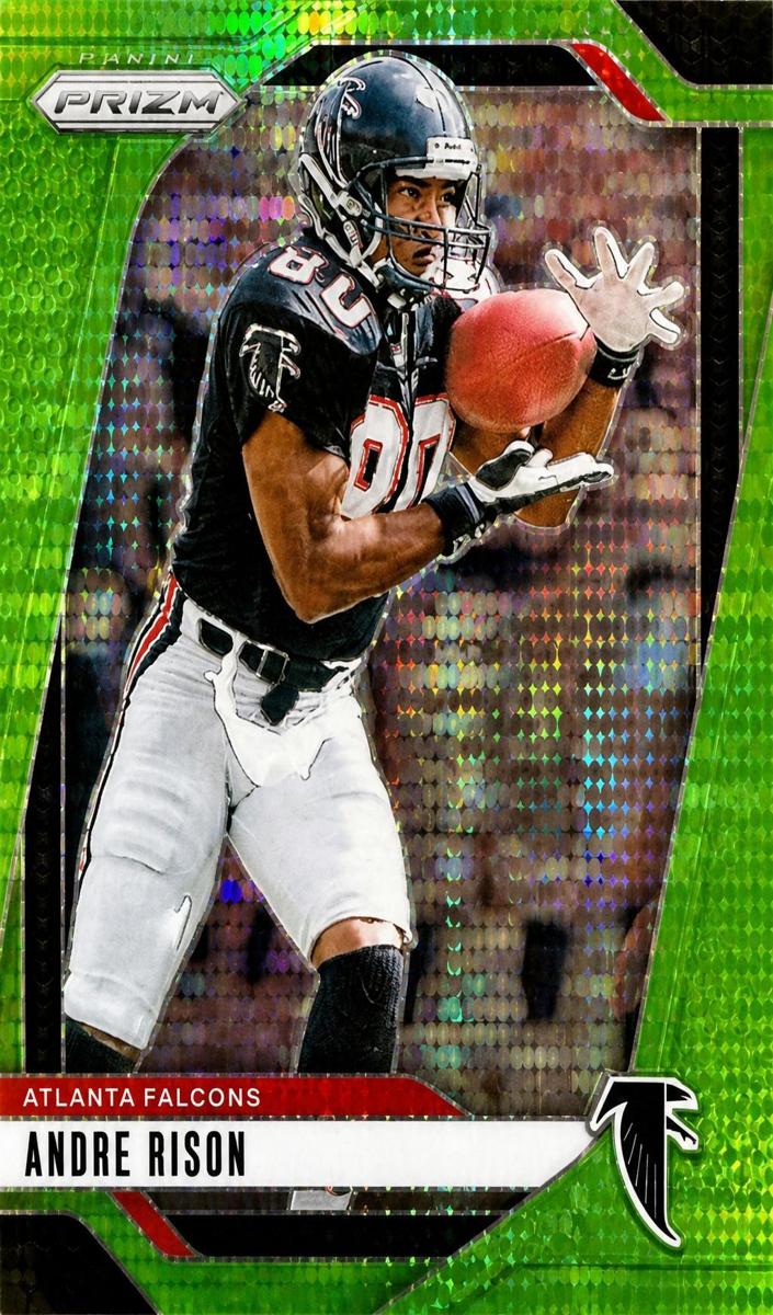 2024 Panini Prizm Football Neon Green Pulsar Andre Rison #16