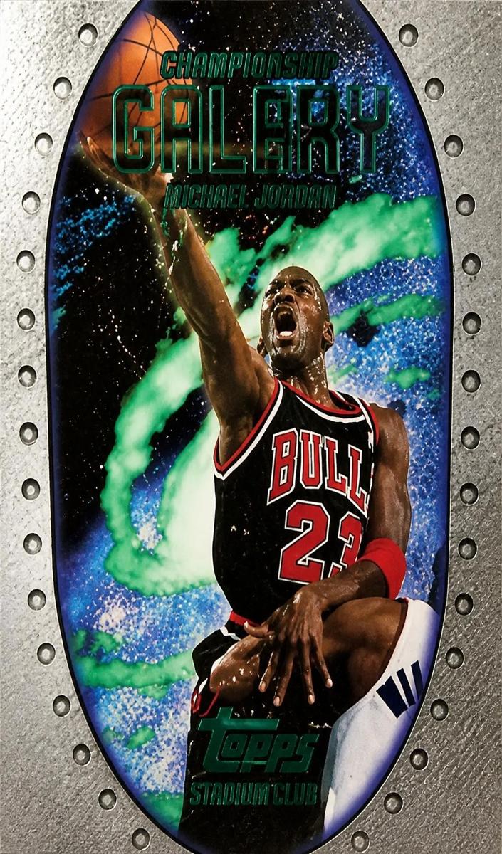 1997 Metal Universe Championship Basketball Michael Jordan #1CG