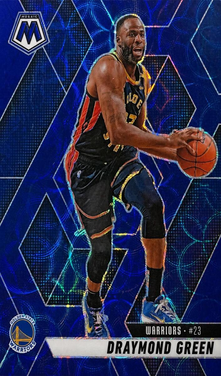 2024 Panini Mosaic Basketball International Blue Draymond Green #140