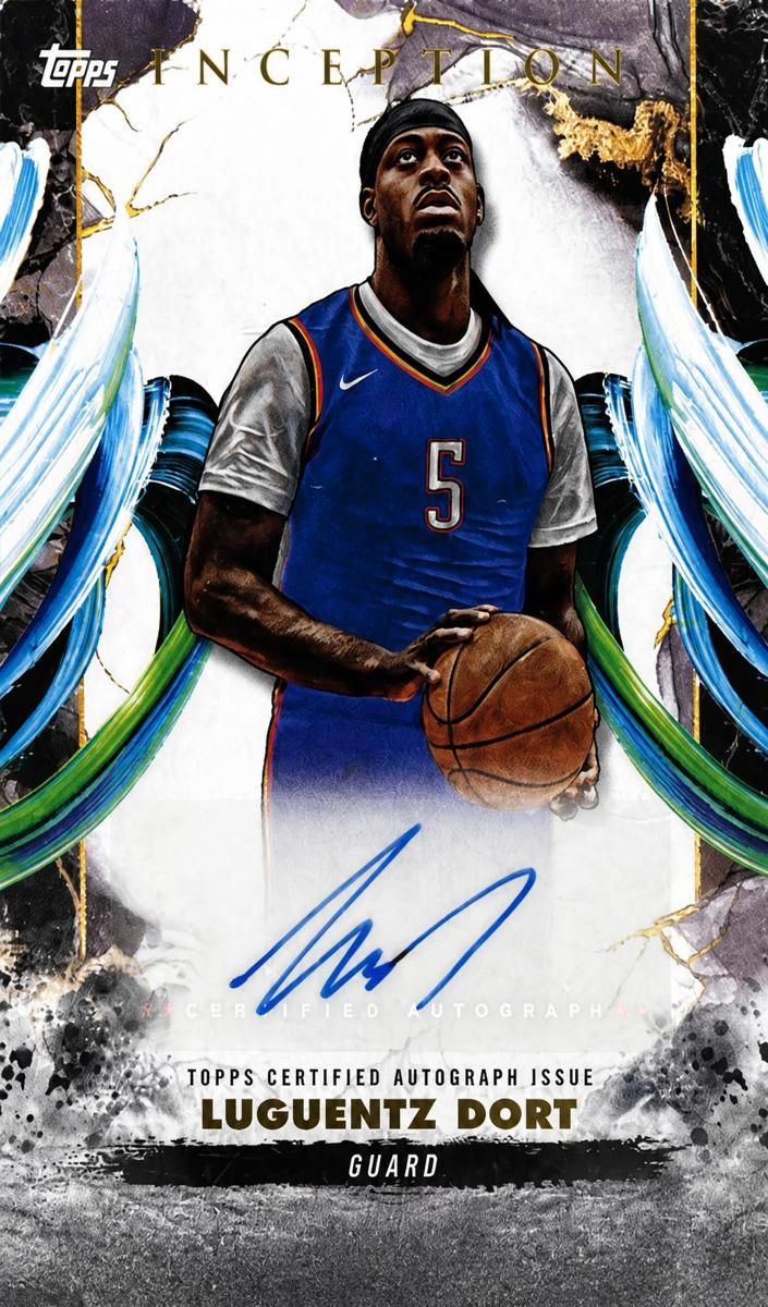 2024 Topps Inception Basketball Luguentz Dort #AC-LD