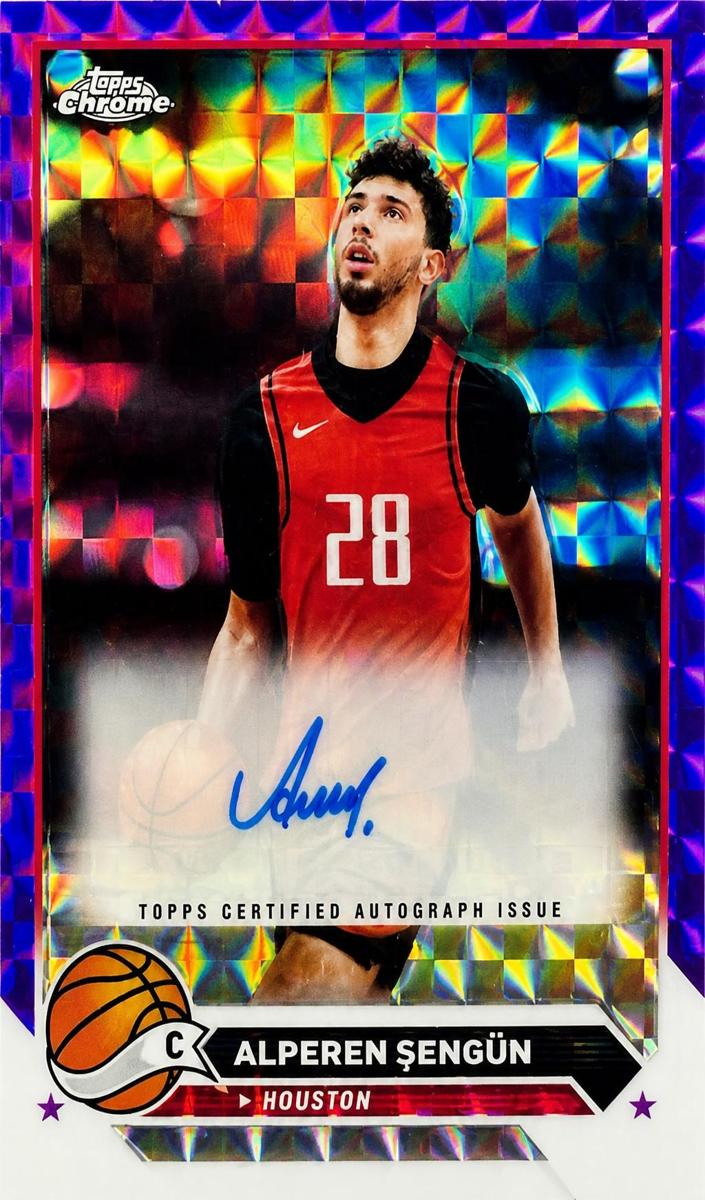 2023 Topps Chrome Basketball Refractor Alperen Sengun #CG-AS