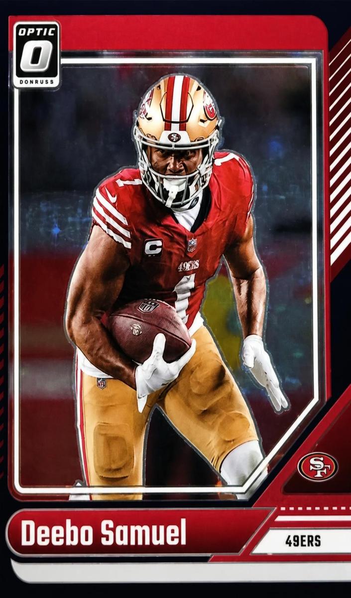 2024 Donruss Optic Football Purple Stars Deebo Samuel #172