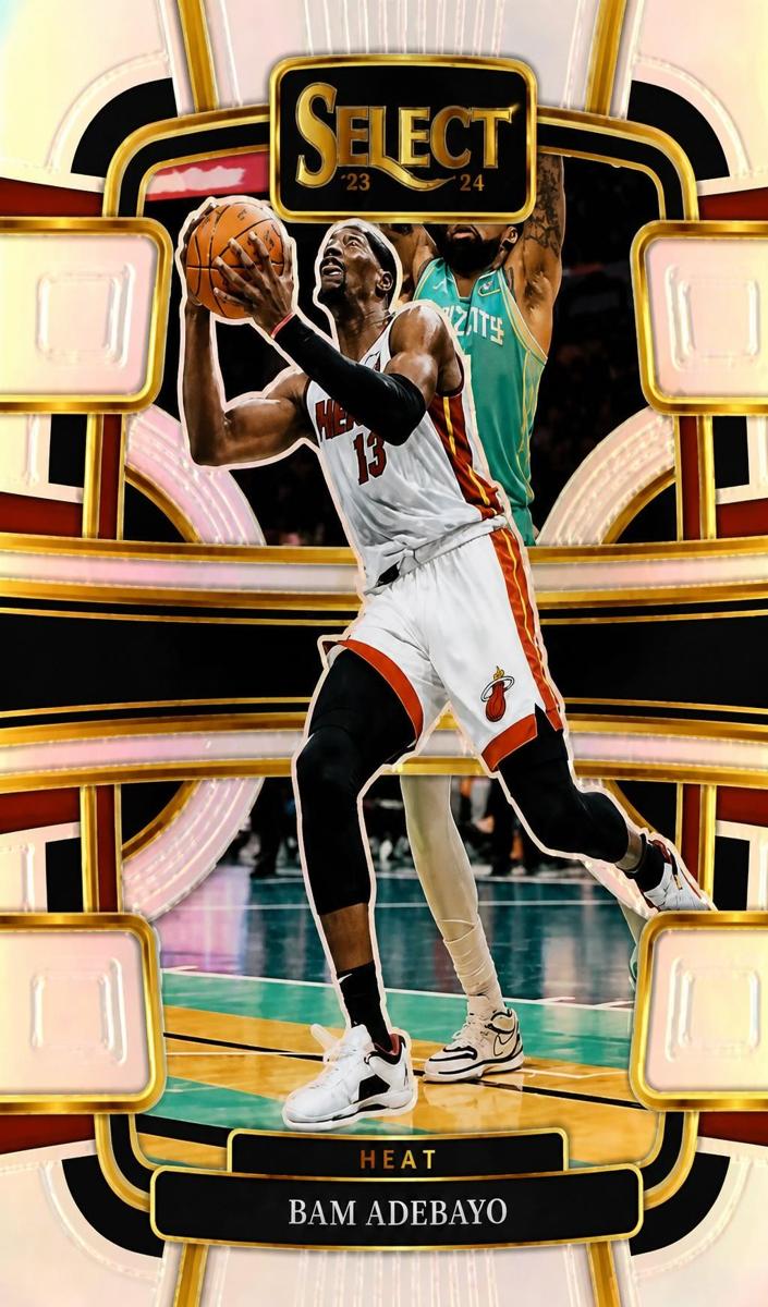 2023 Panini Select Basketball Silver Bam Adebayo #59