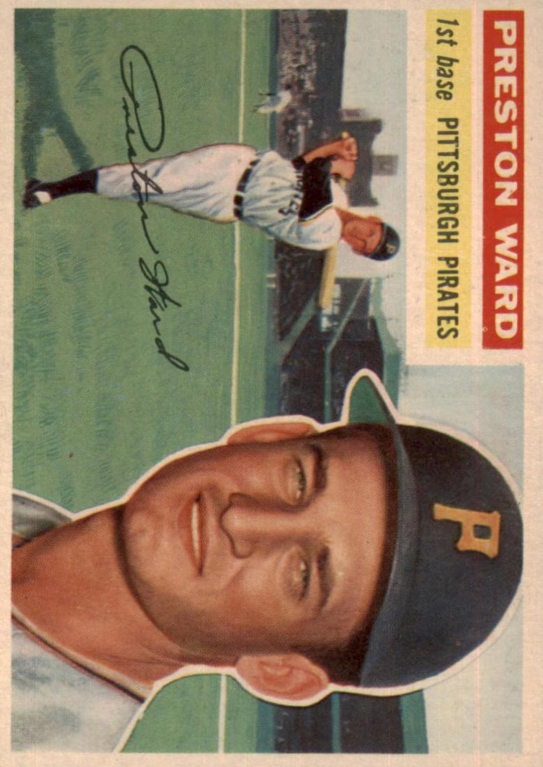 1956 Topps Baseball Preston Ward #328 PSA 5.5